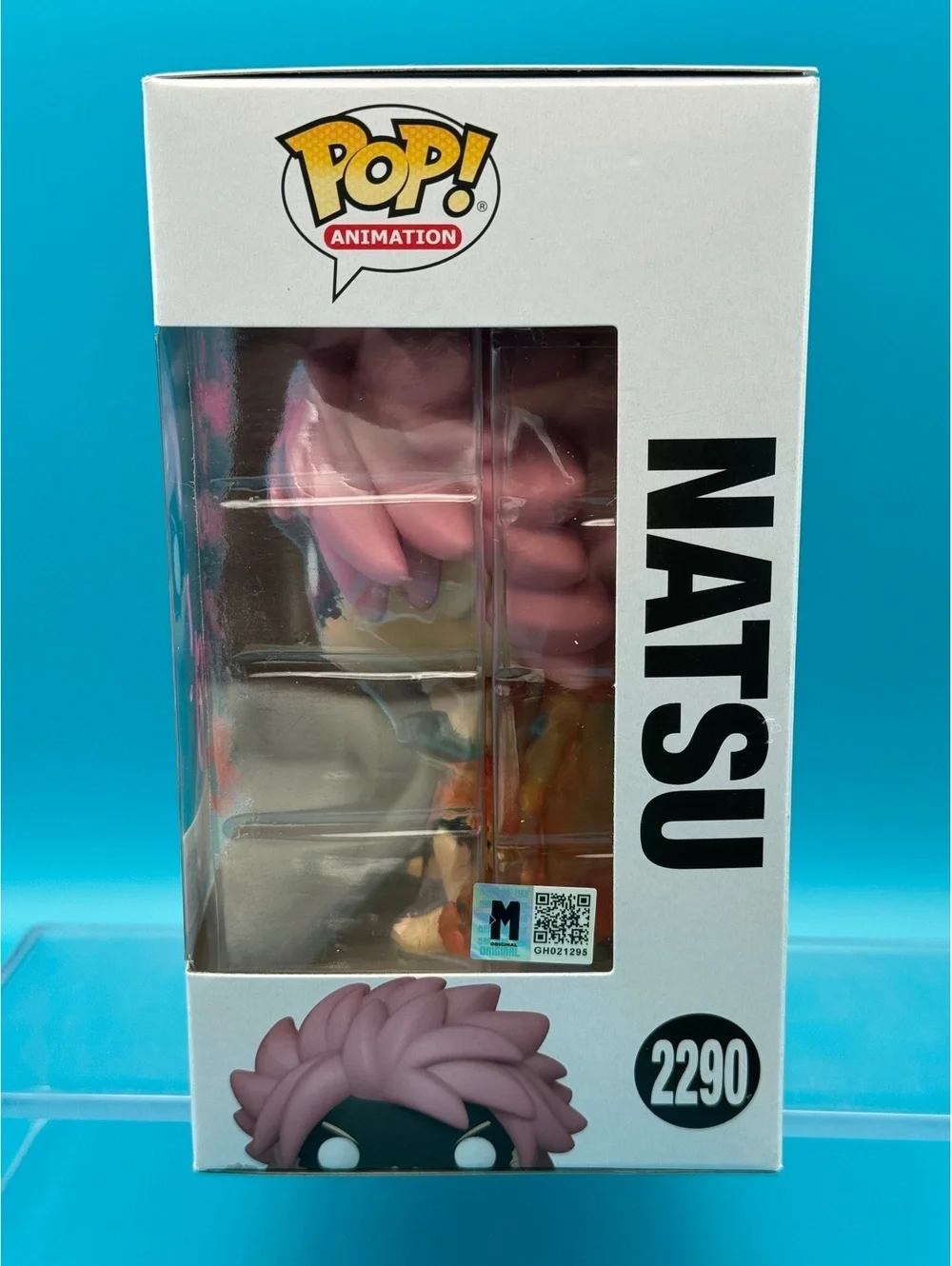 Todd Haberkorn Signed Natsu Fired up fairy tail Funko 2290 with MAS COA
